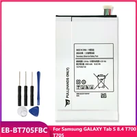 original tablet battery eb bt705fbc for samsung galaxy tab s 8 4 t700 t705 eb bt705fbe replacement rechargeable battery 4900mah
