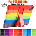 Чехол для TCL TAB 10S, 4G, 10,1 дюйма, 9080 г, 2021, мягкий силиконовый чехол для планшета, чехол для TCL 10, 9081X, Детский защитный чехол с подставкой