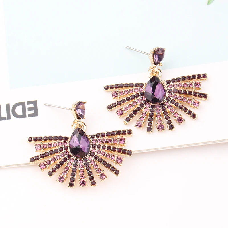 Солнечный в форме Винтаж античный золотой прозрачный искусственный бриллиант