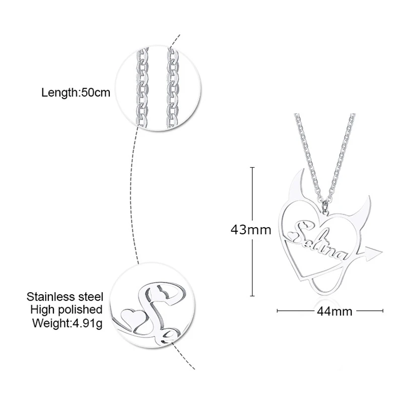 Ожерелье-чокер из нержавеющей стали с изображением кошки монстра и Золотого