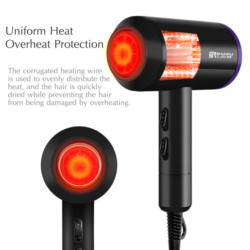 3200 мощный профессиональный фен для салона с отрицательными ионами электрический