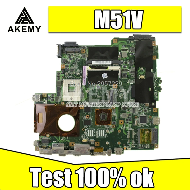 M51VR плата для For Asus M51V M51VA материнская ноутбука тестирование Ok доставка Гарантия