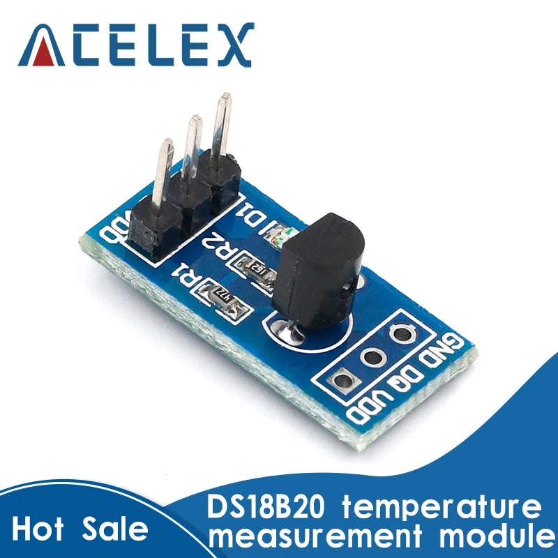 DS18B20 temperature measurement sensor module Forarduino