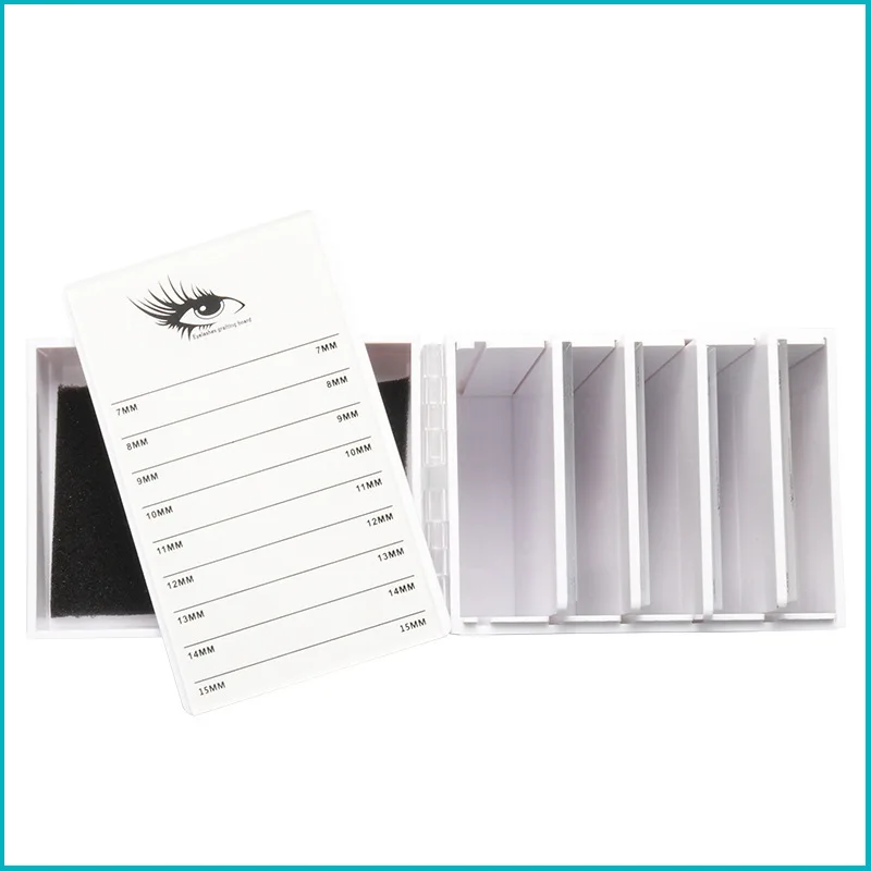 Пятислойный Флип тип коробка для хранения ресниц акриловая Пыленепроницаемая