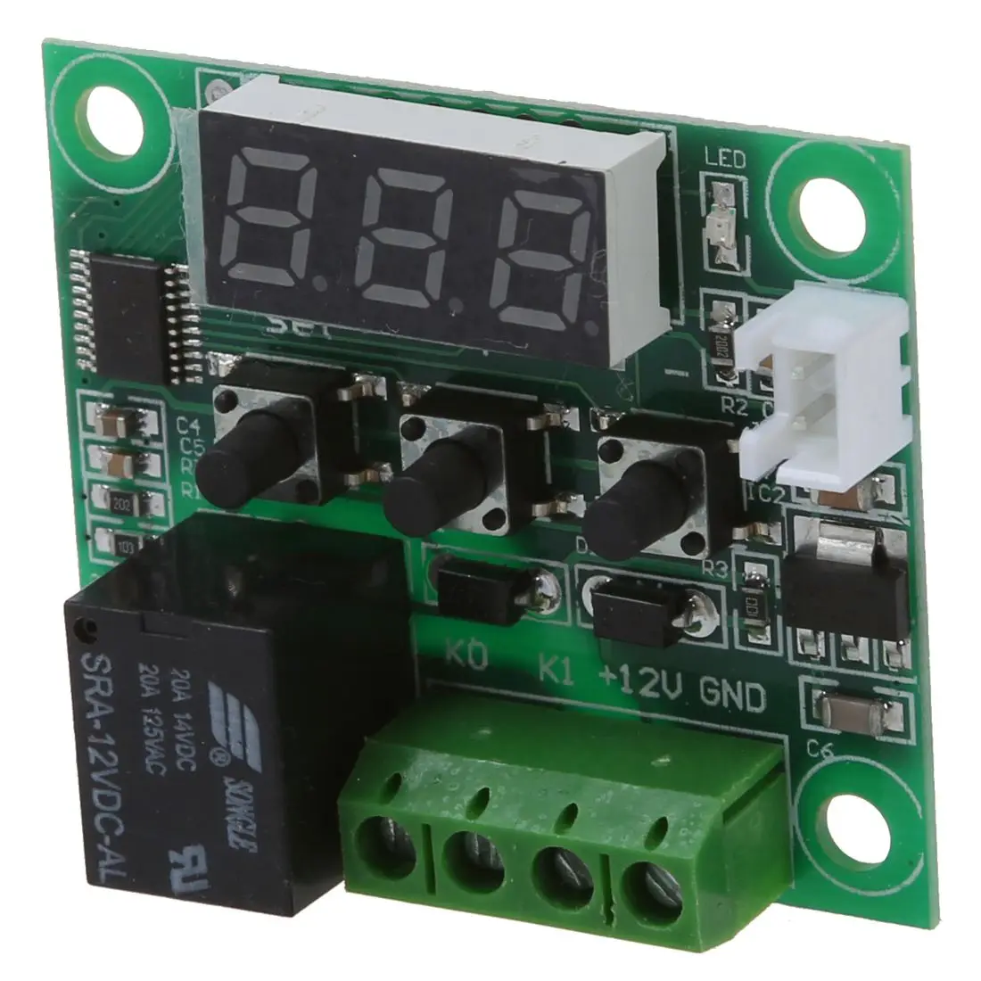 DC 12V Thermostats Temperature heat sensor switch -50 ~ 110 ° C | Инструменты