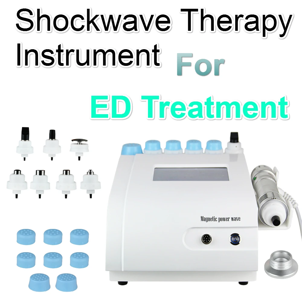 

ShockWave Therapy Machine, Pain Relief Massager Deep Tissue Percussion Body Relax Muscle Physiotherapy Instrument