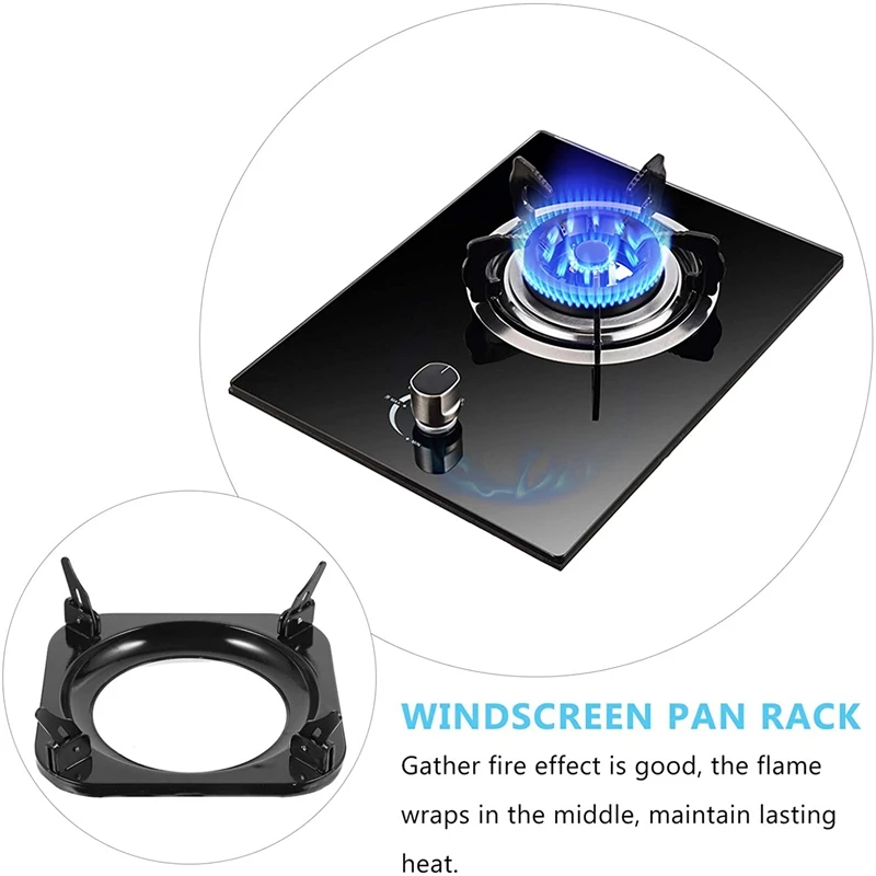 

Wok Support Ring Wok Ring Gas Stove Rack Trivets Pan Milk Pot Holder Stand Anti-Skid Furnace Cooker Rack Accessories