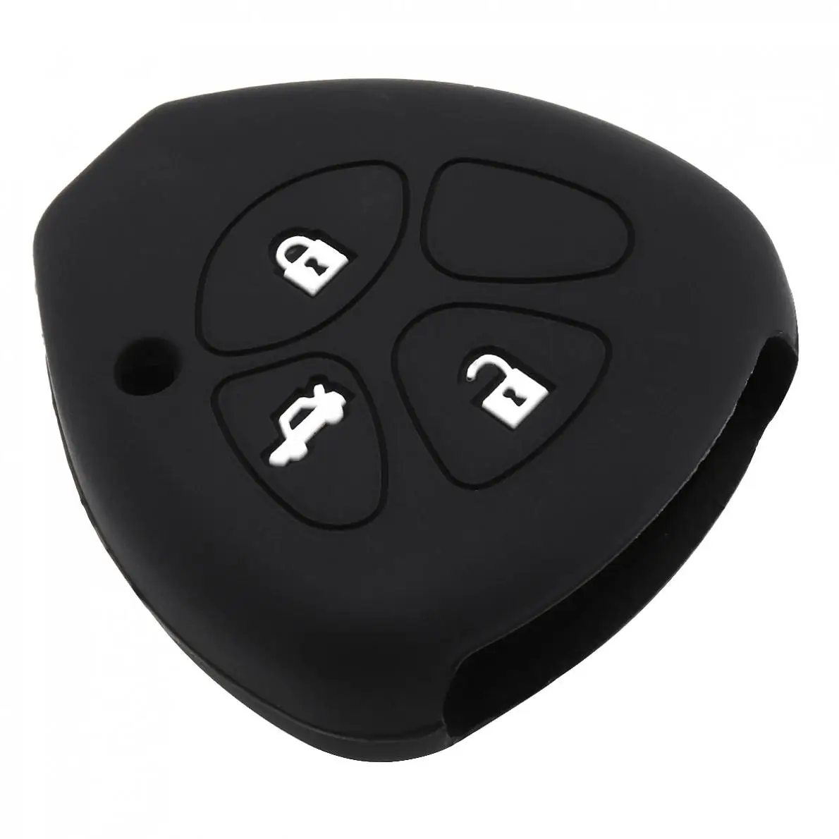 3 кнопки силиконовые прямые пластины ключи Чехол протектор держатель для Тойота