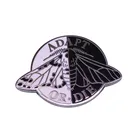 Нагрудная Булавка С пепфиром от моли или штампом, напоминание о отрезке, добавляет немного дарвинизма в ваши куртки