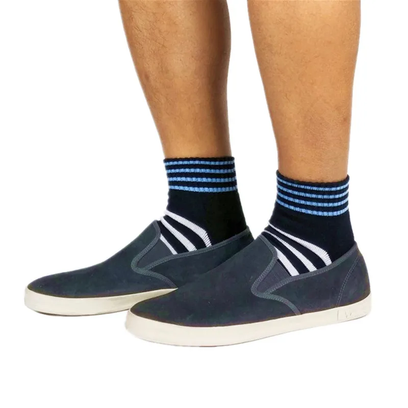 Комплект мужских цветных полосатых носков 2 пары | Мужская одежда