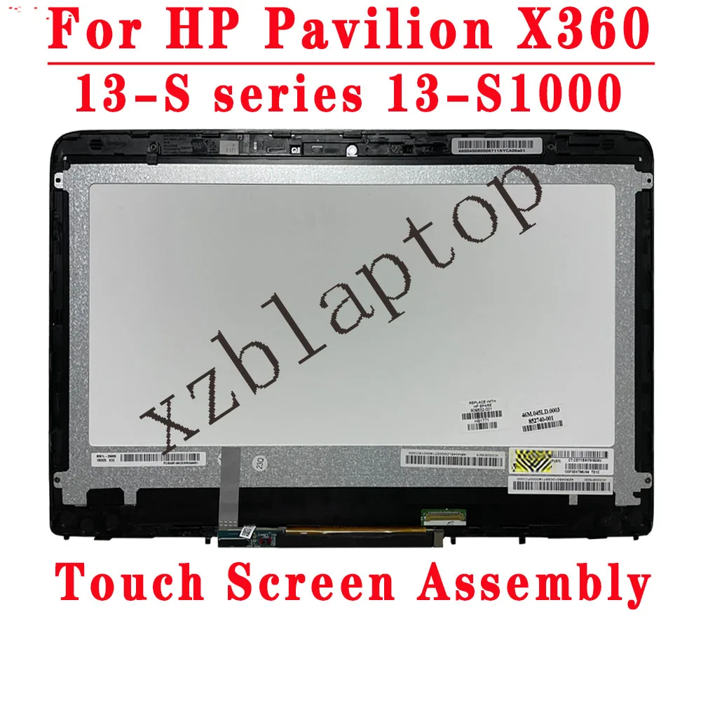 Bestellen 13.3 ''LCD Touch Screen Digitizer Montage LP133WH2-SPB3 Für HP Pavilion X360 13-S Serie 13-S1000 13-S150SA S128N Rechts Verbinden