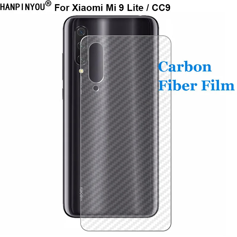 Для Xiaomi Mi 9 Lite / CC9 6 39 &quot3D защитная задняя пленка из углеродного волокна с защитой