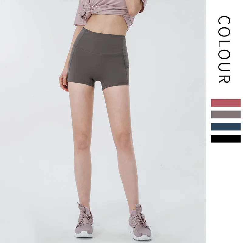 

Elastic tight buttocks yoga shorts female summer ladies peach buttocks fitness leggings