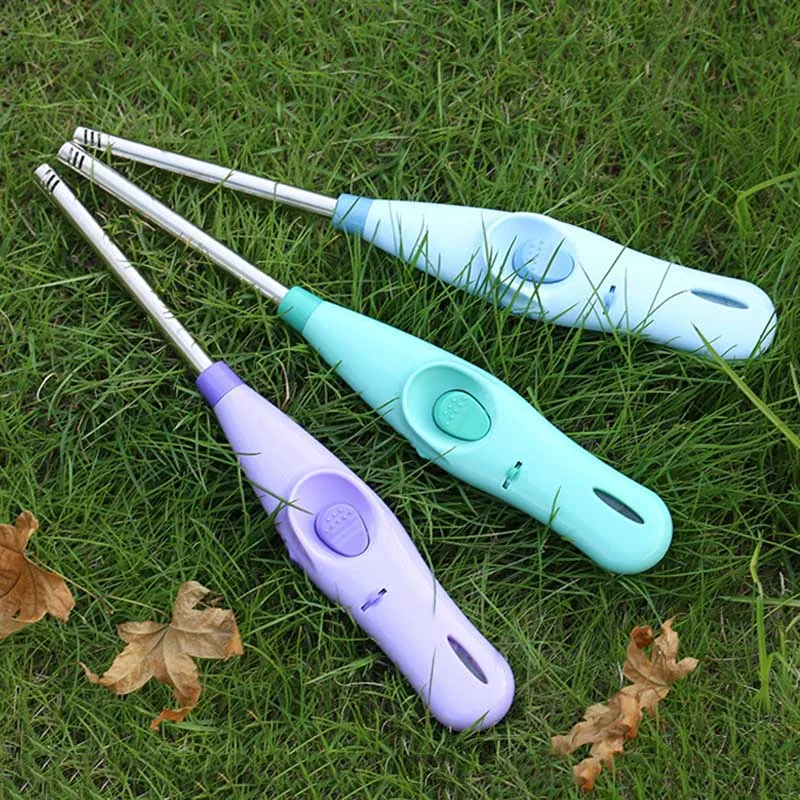 

Kitchen Natural Gas Lgniter Portable Outdoor Safety Cigarette Candle Bonfire BBQ Tool Random Color Electric Lengthened Lighter
