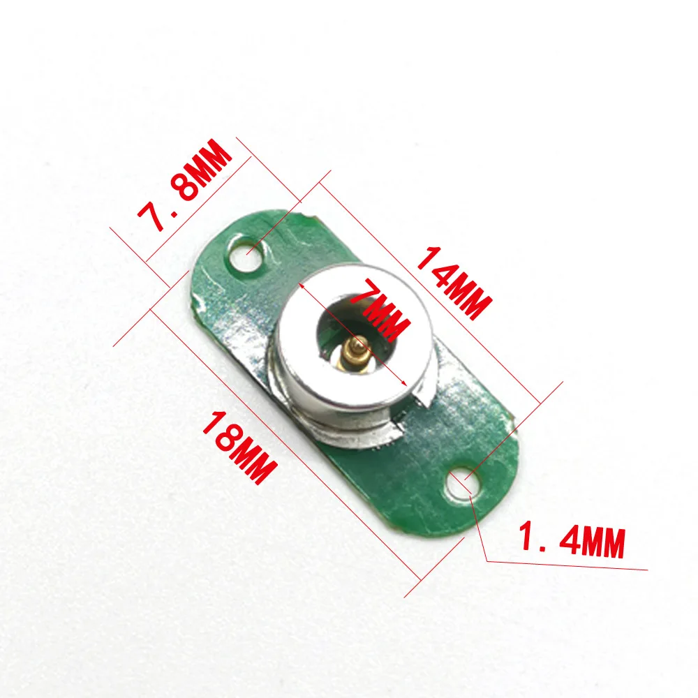 10pcs Magnetic Cable female jack Wire bonding type Magnet Connector for Micro USB / Type-C / 8 Pin Adapter plug with pcb board