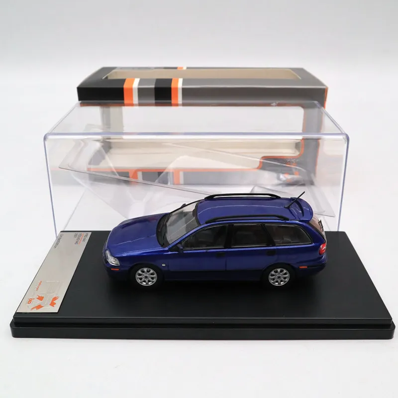 Премиум X 1:43 для V ~ VO V40 2001 металлик темно синий PRD441 Ограниченная серия игрушки