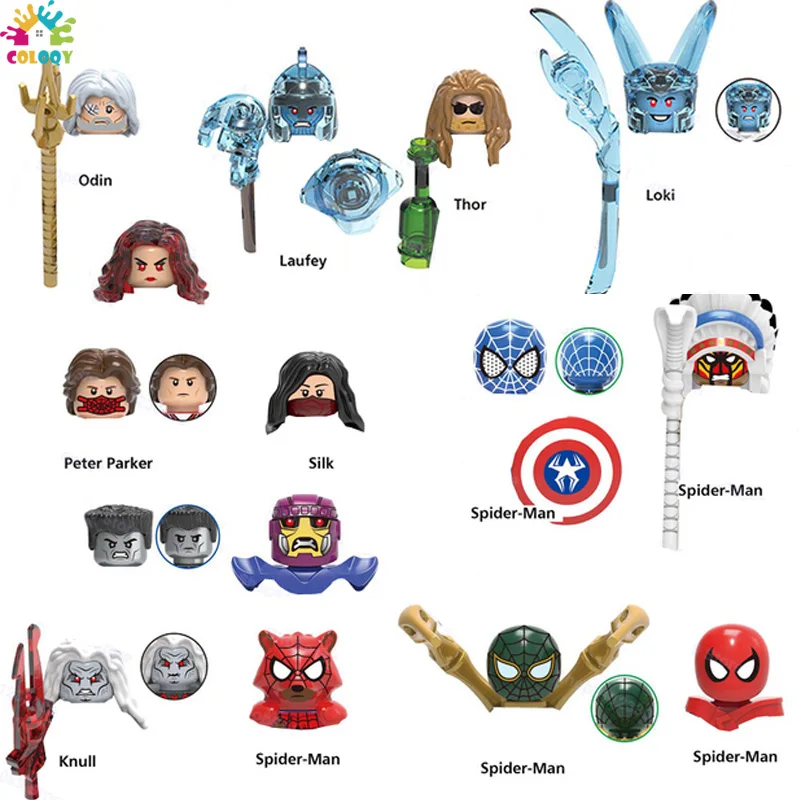 

Disney Blocks Marvel Mini Action Figures Building Blocks Spider Man Bricks Super Heroes Assemble Toys for Kids Gifts Birthday