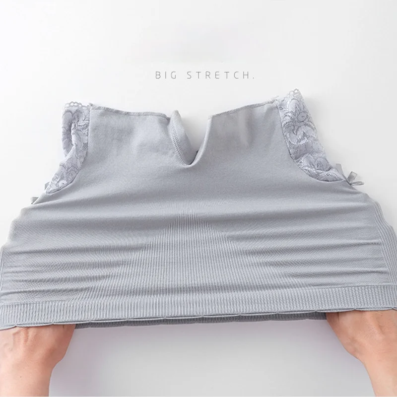 

Large Size Cotton Crotch Safety Pants Anti-empty Breathable Summer Thin Side Lace Leggings Insurance Shorts High Waist Clothes