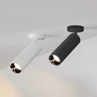 Затемнения светодиодный COB потолочный светодиодный светильник 7 Вт 12 Вт 360 градусов вращающийся 110220V теплый белыйбелый поверхностного монтажа Освещение в помещении