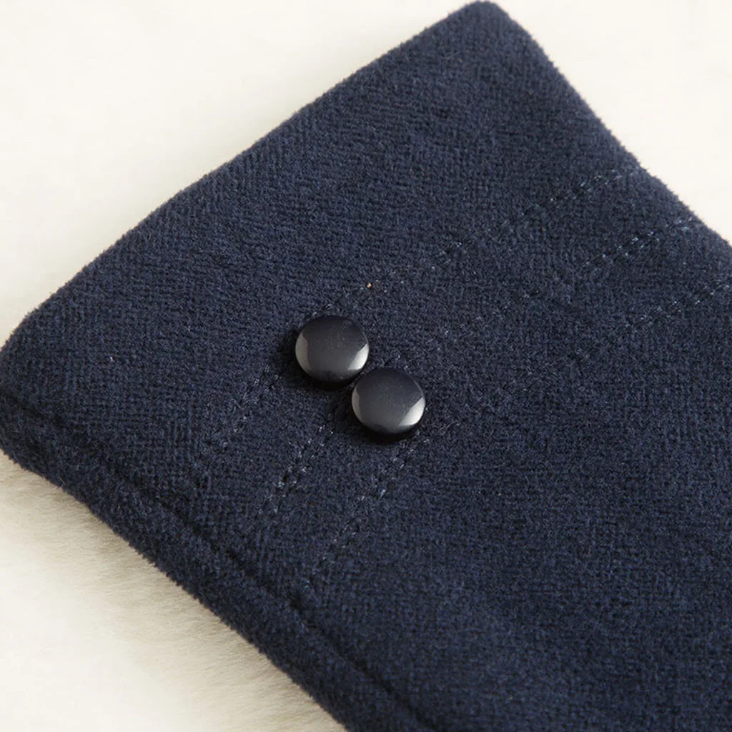 Женские зимние теплые перчатки варежки на запястье для езды лыжах весна осень 2019