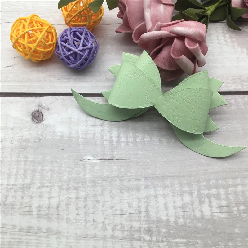 Новый набор вырубных штампов украшенные милыми бантиками новая Трафареты сделай