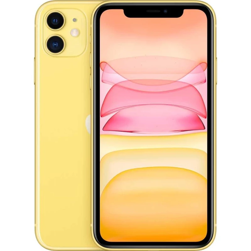 Смартфон Apple iPhone 11 MWLW2RU/A 64Gb желтый 3G 4G 1Sim 6.1&quot IPS 828x1792 iOS 13 12Mpix 802.11ax N|Смартфоны| |