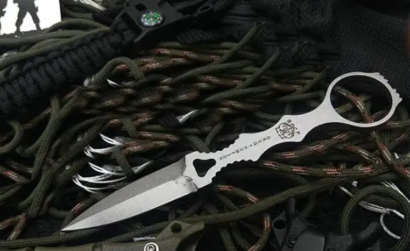 All blade Helly Tec 176 Открытый нож D2 нержавеющая сталь шейный нож карманные походные охотничьи ножи с оболочкой дропшиппинг - Цвет: All blade
