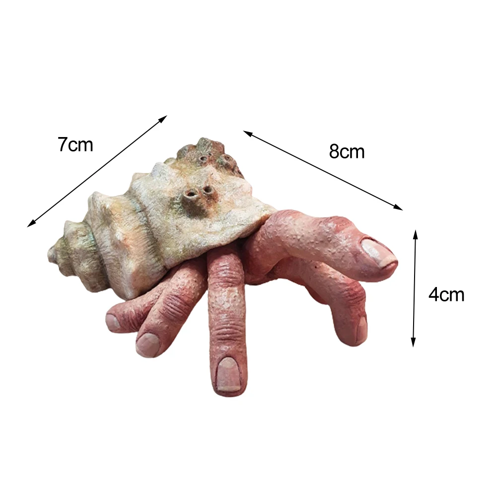 Игрушка-розыгрыш на палец скульптура в виде ракушки для дома спальни настольное