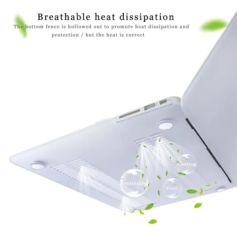 Матовый чехол для ноутбука 13 16 15 дюймов 2020 Macbook Air Pro 6 11 3 Retina 4 12 A2179 A2251 A2289