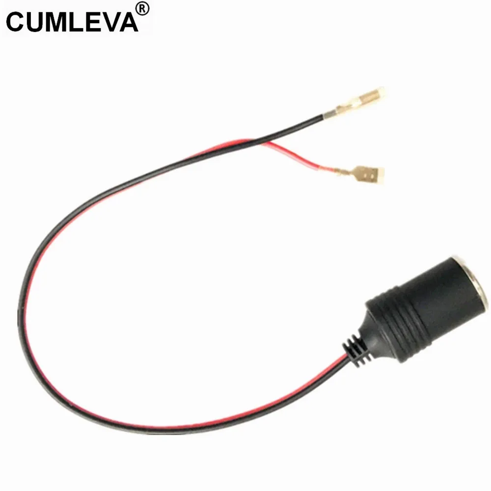 Штепсельная вилка 12 В для прикуривателя железная медь аккумулятора ручной