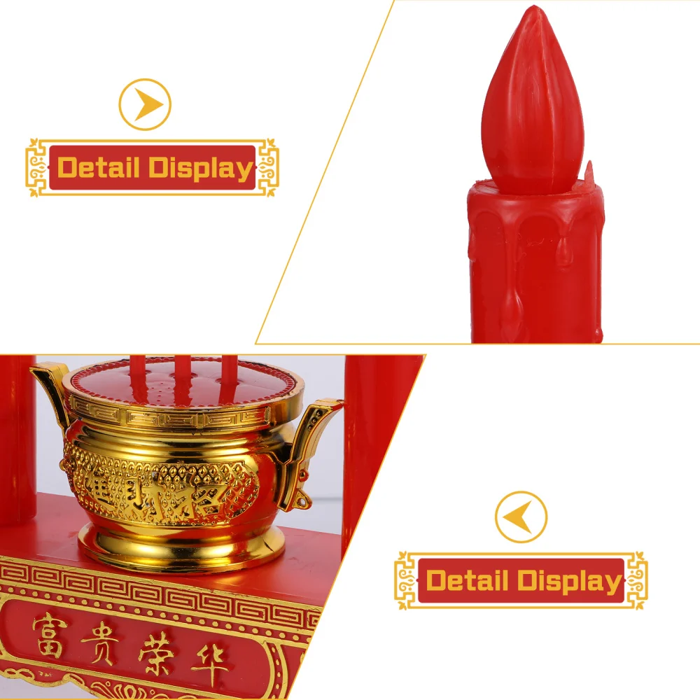 

LED Candlestick Retro LED Candleholder Decorative LED Candleholder