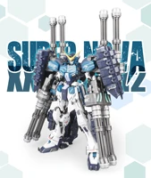 in stock super nova 03xxxg 01h2 w heavy arms custom mg 1100 assembly action robot model figure toy
