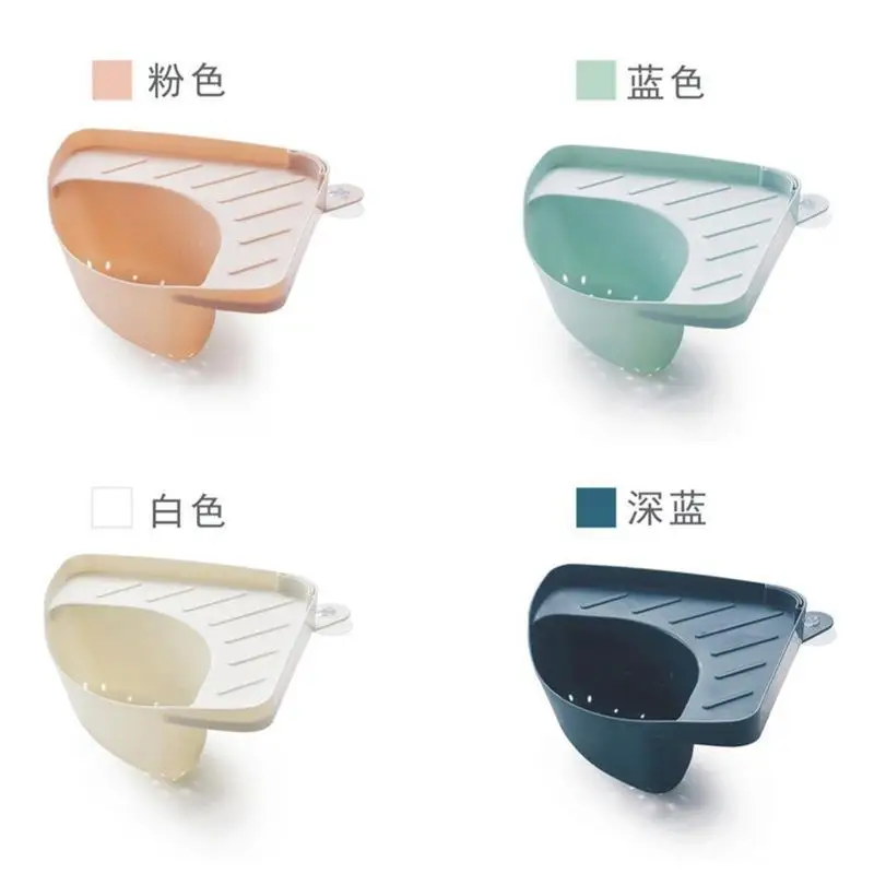 Стеллаж для слива кухонной раковины стеллаж губки мыла мусора пластиковая