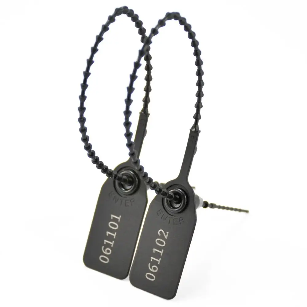 100 шт Pull Tite безопасность анти тампер замки пластиковые уплотнения нумберд Танк