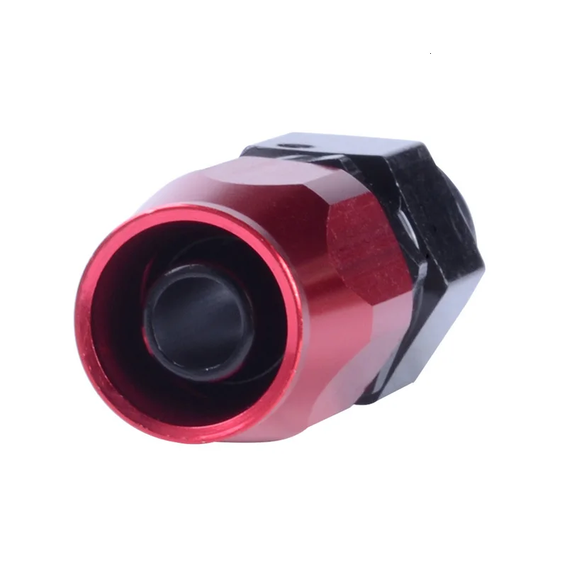 AN10 Масляный шланг прямой фитинг адаптер алюминиевый 0 градусов масляный