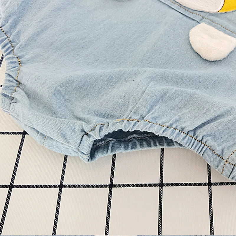 

IENENS Newborn Bodysuit Boy Girl Clothes Baby Romper Suit Summer Thin Soft Jumpsuit Cartoon Cotton Sleeveless Backless Outfits