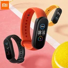 Смарт-браслет Xiaomi Mi Band 5, 1,1 дюйма, AMOLED экран, пульсометр, фитнес-трекер, Miband 5, Bluetooth 5,0, водонепроницаемый смарт-браслет