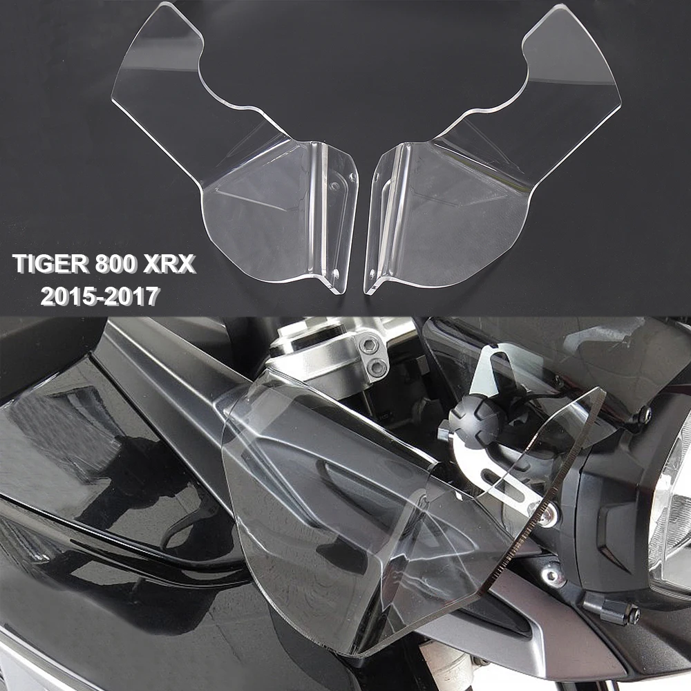 

2015-2017 Motorcycle Shroud Windshield For TIGER 800 XRX Windscreen Wind Deflector HandShield Handguard