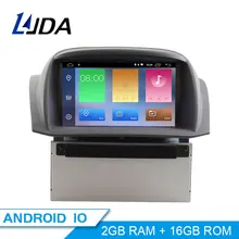 Автомобильный DVD плеер JDASTON Android 10 для Ford Fiesta 2008 2009 2010 2011 2012 2013 2014 2015