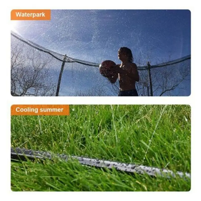 Батут разбрызгиватель открытый воды играть разбрызгиватели для детей весело