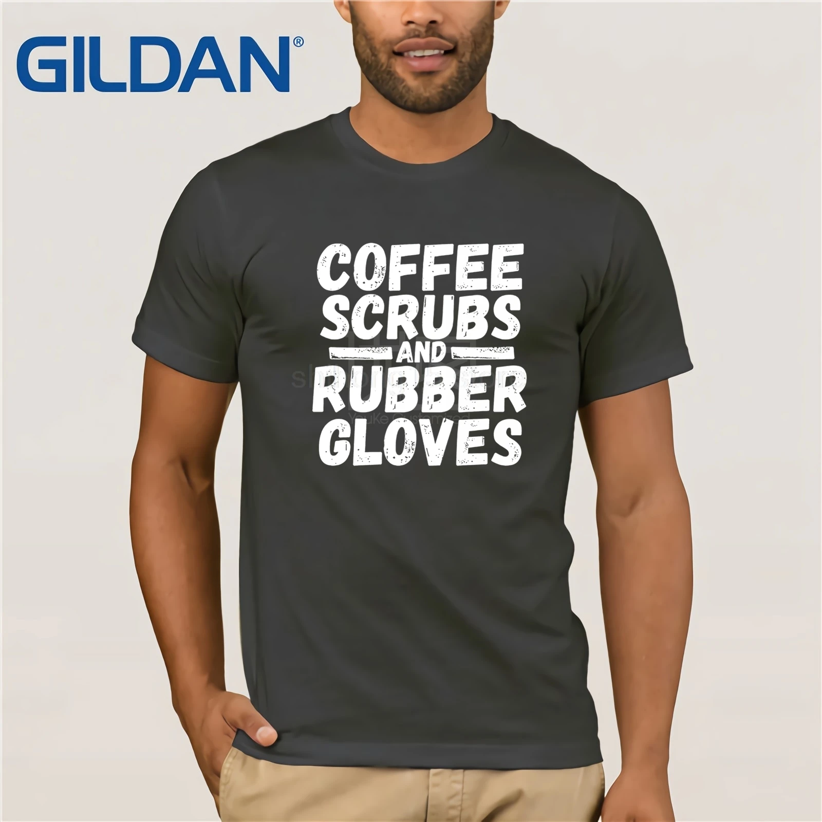 Хирургические технологии рубашка кофе скрабы и резиновые перчатки доктор