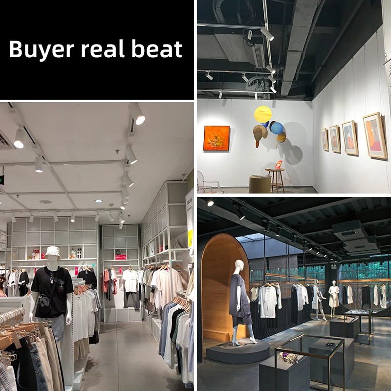 Полный комплект Светодиодный Трековый светильник COB 20 Вт 30 40 рельсовый