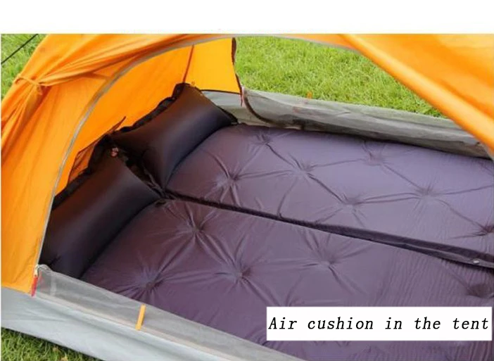 Надувная подушка для улицы одинарная может быть сшита складная камуфляжная