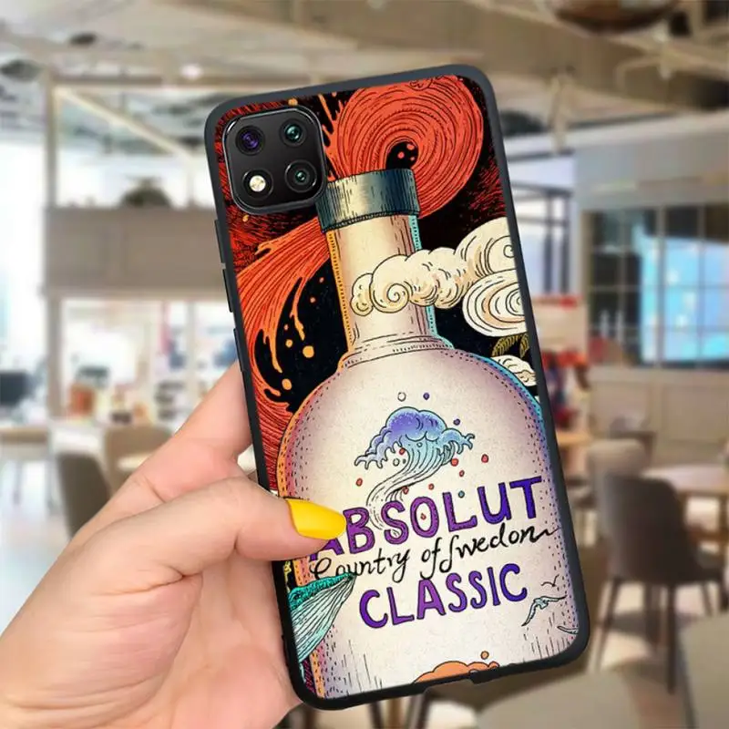 

Russian Wine Phone Cases For Redmi 5plus 5 6 7 8 7A 8A 9 Note 2 4 5 6 7 Note 8 9pro 8t Woda