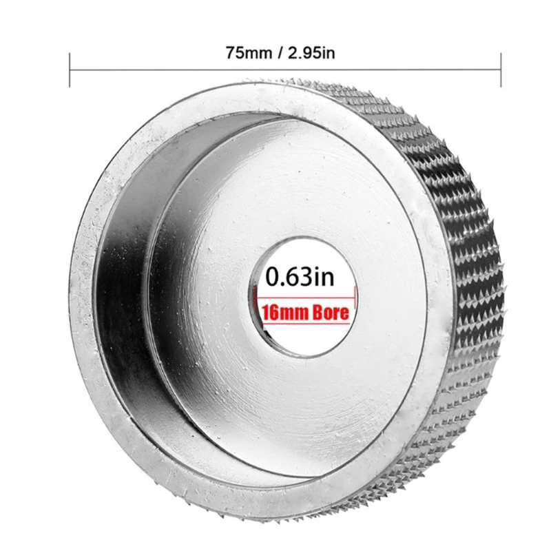 

75mm Round Grinding Wheel Sanding Disc Power Wood Carving Rotary Tool Abrasive Disc for Angle Grinder