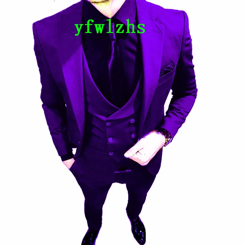 

Красивые мужские смокинги с вырезом для жениха свадебное платье Мужские Костюмы Блейзер для выпускного вечера (пиджак + брюки + галстук + жилет) A635