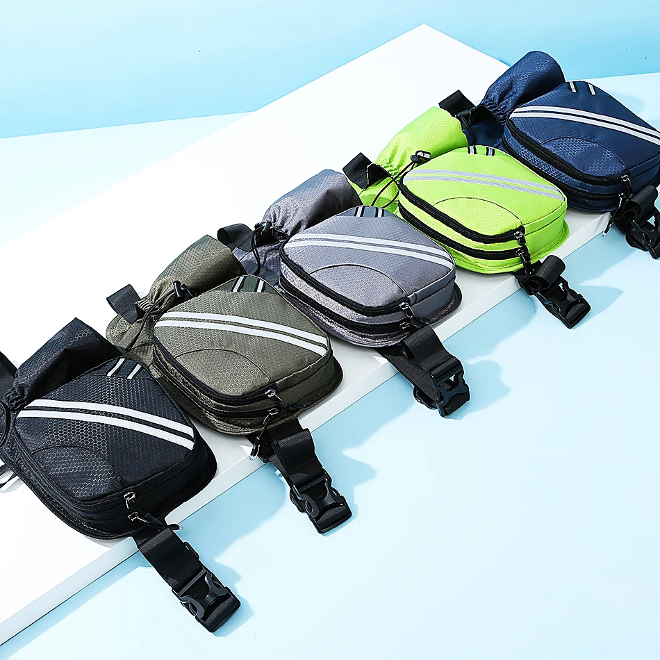

Waterproof Sports Waist Bag Unisex Outdoor Fintess Travel Fanny Pack for Men Large Capacity Running Man Belt Pouch Chest Bags