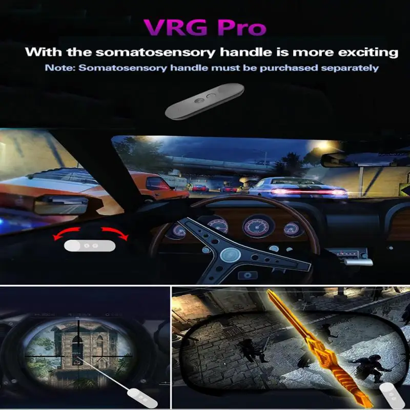 Очки виртуальной реальности VRG Pro VR Гарнитура 3D для смартфонов с линзами 5 7
