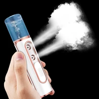 2in1 creative facial steamer double hole sprayer nano mist spray home moisturizer for face portable handheld beauty instrument