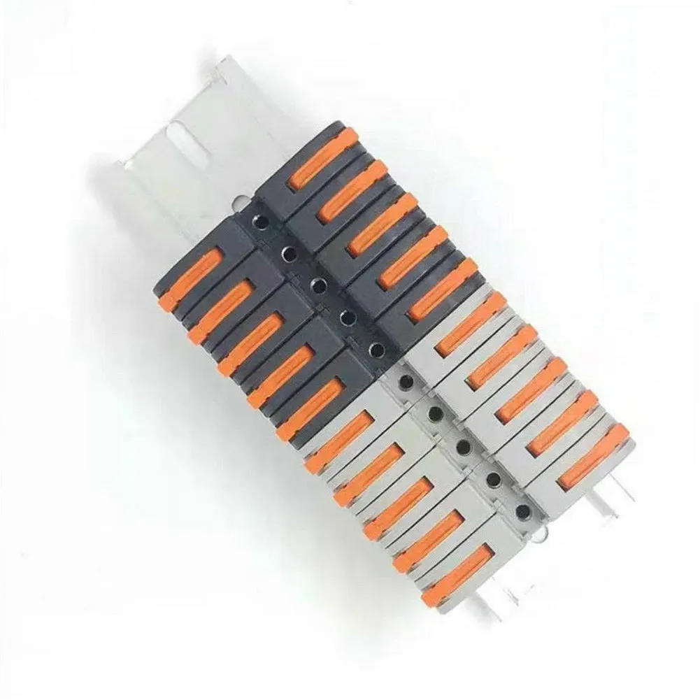 

Rail Type Block Universal Terminal Wiring 10PCS 600V Compact Electrical